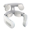 Portable Intelligent Pulse Massagers USB Rechargeable 4-Head Neck Massager Adjustment Heating Pressing Cervical Spine Massager