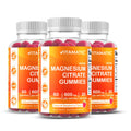 3 Pack -  Magnesium Gummies 600Mg per Serving - 60 Vegan Gummies - Promotes Healthy Relaxation, Muscle, Bone, & Energy Support