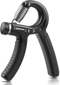 Grip Strength Trainer, Hand Grip Strengthener, Grip Strengthener, Adjustable Resistance, Forearm Strengthener, Perfect for Musicians Athletes