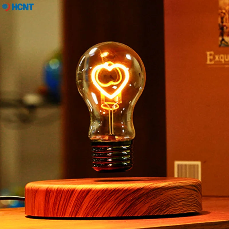 Magnetic Levitation Lamp Creativity Floating Glass LED Bulb Home Office Desk Decor Birthday Gift Table Novelty Night Light