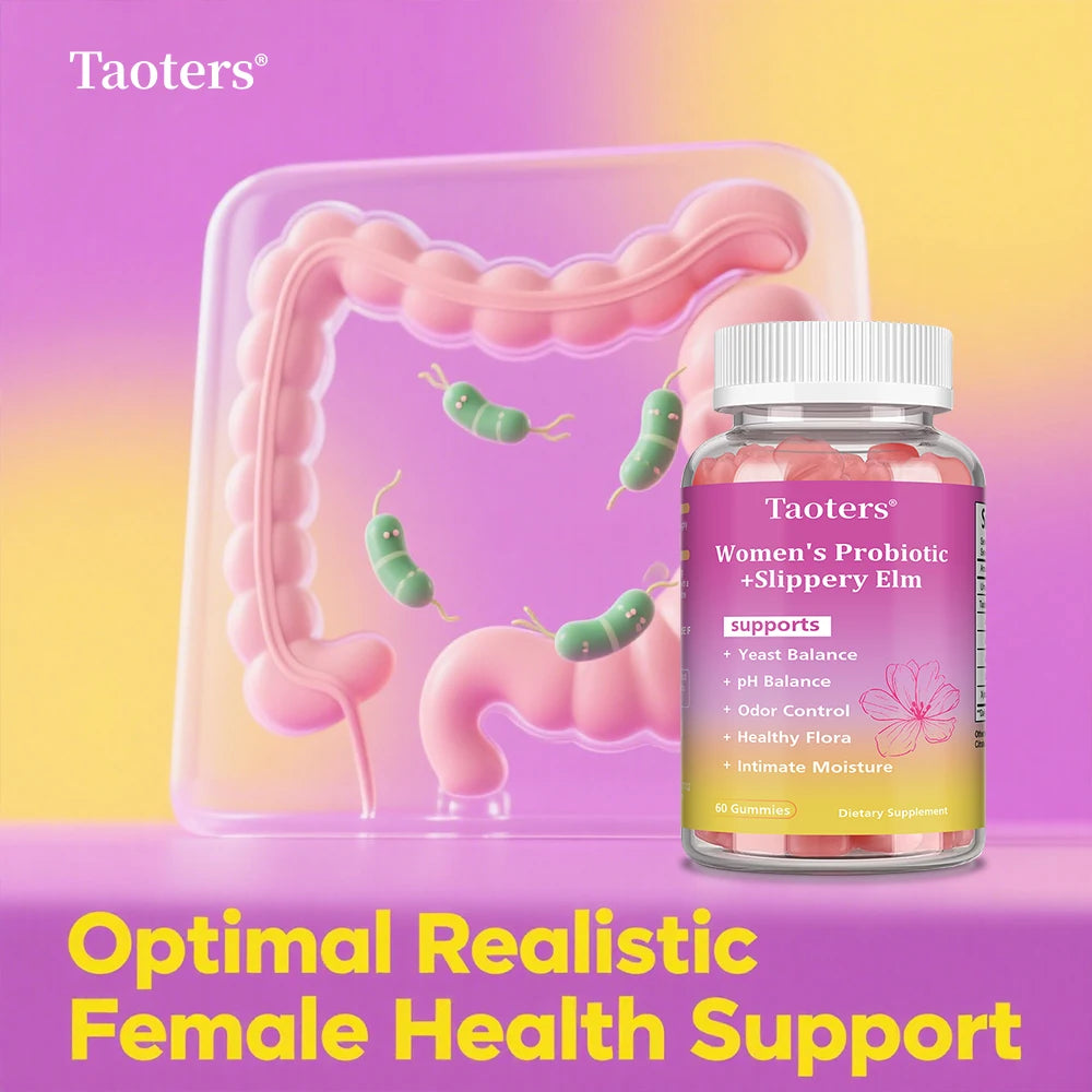 Women'S Probiotics for Women Gummies, Supports Women'S Health - Ph Balance, Healthy Odor, Supports Gut Immune Health-60 Gummies