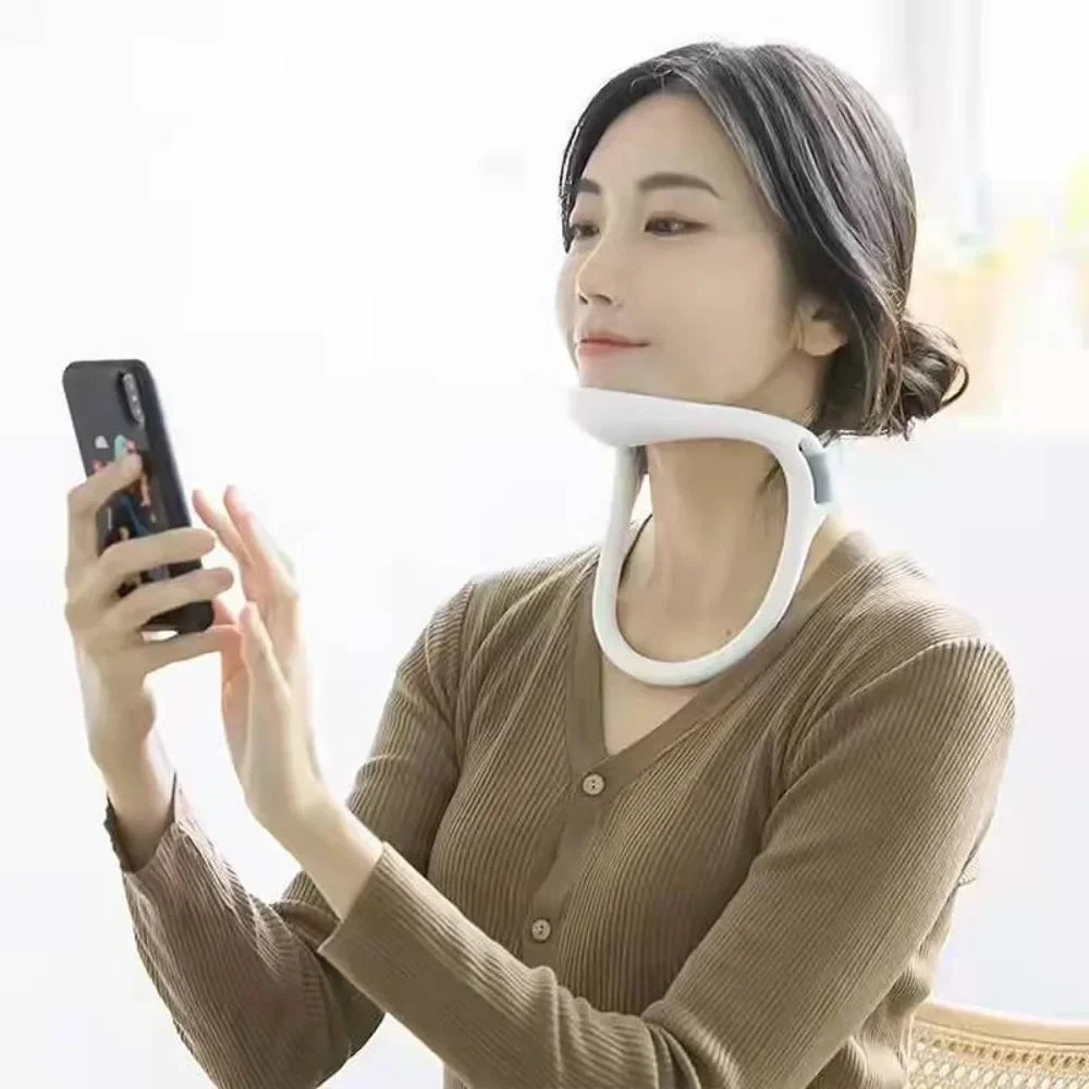 Adjustable Posture Correction Device Cervical Traction Device Cervical Spine Cervical Collar Support Can Prevent Neck Pain