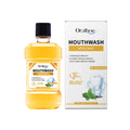 Fresh Breath Mouthwash Remove Odor Lasting Refreshing Oral Hygiene Cleaning Teeth Stains Whitening Strengthen Gingival Mouthwash