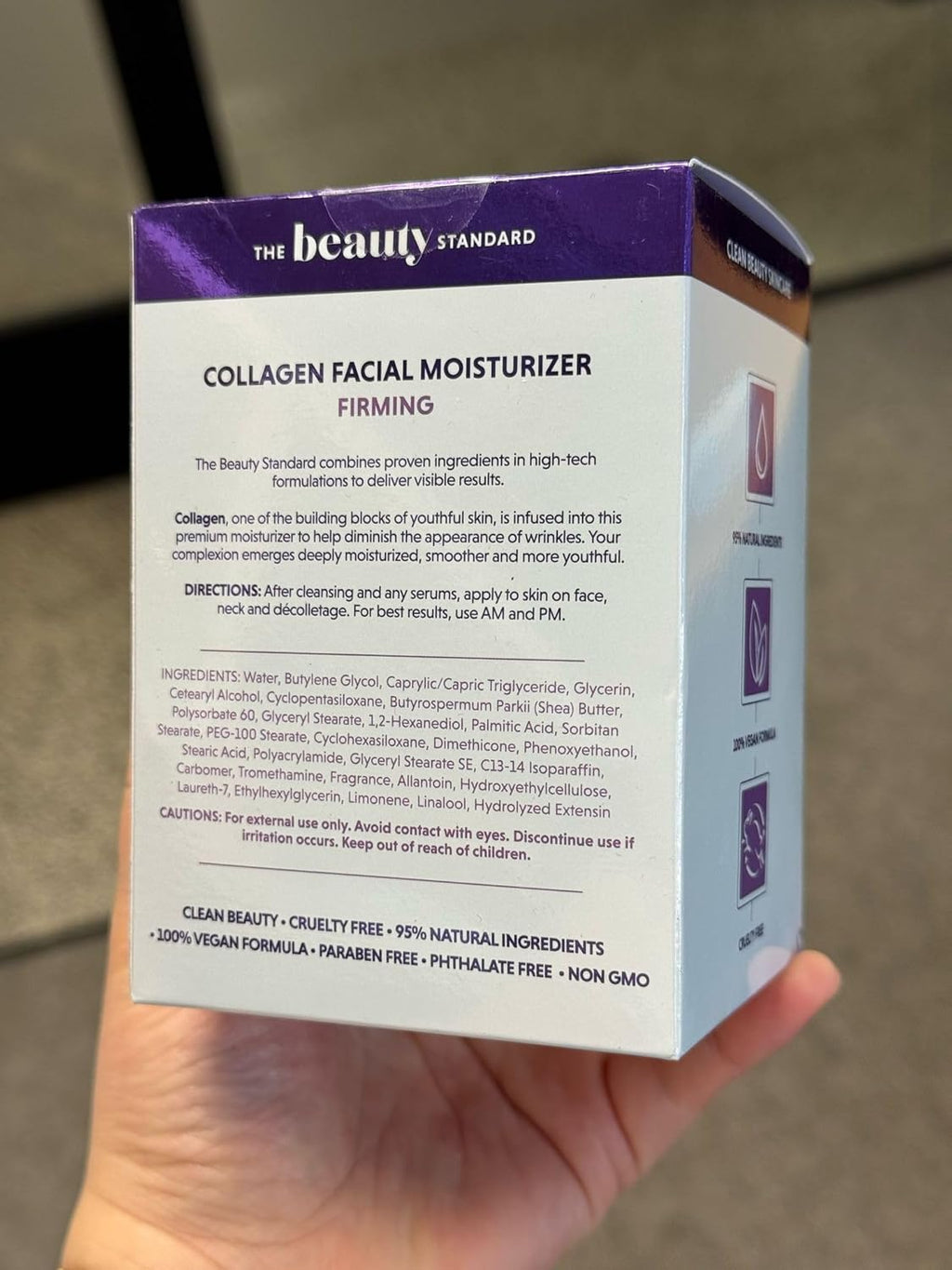 Collagen Daily Face Moisturizer - Anti-Aging, Skin Firming, Hydrating - Dermatologist Tested, Clean Beauty, Cruelty-Free Korean Skin Care for All Skin Types - 1.69 Fl. Oz (2 Pack)