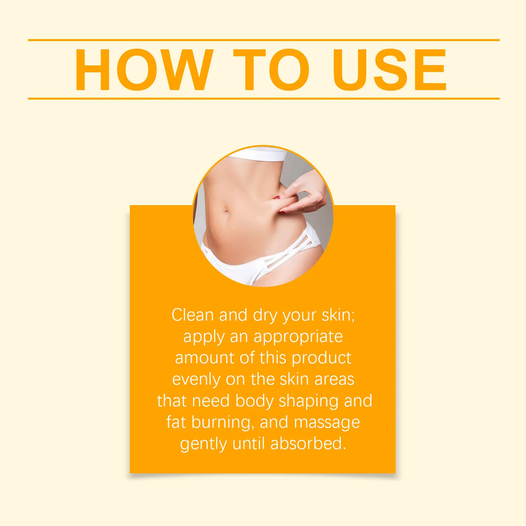 Fat Burner Cream anti Cellulite Firming Belly Leg Body Weight Loss Fitness Shaping Moisturizing Nourish Massage Slimming Cream
