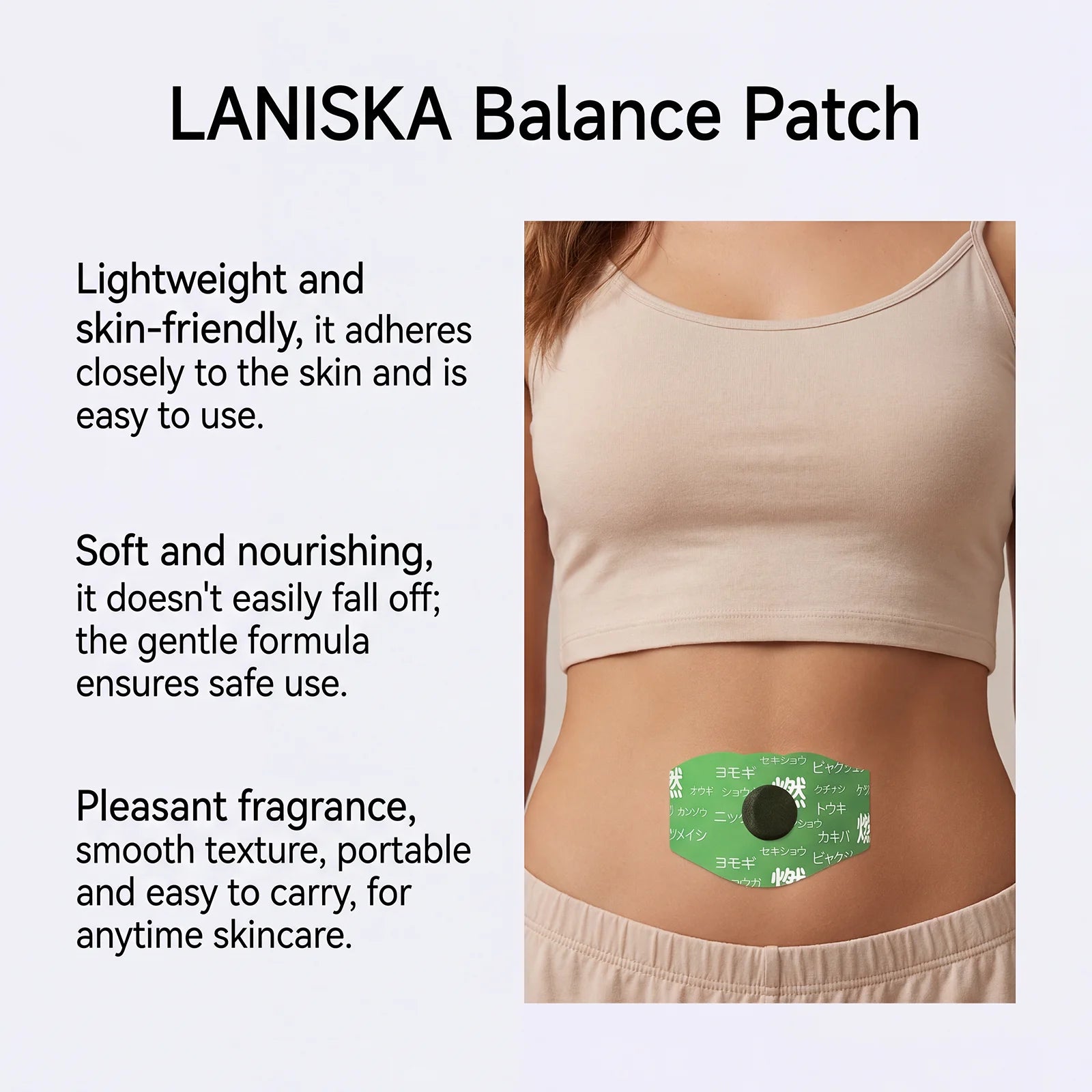 Mugwort Herbal Body Care Patch Breathable Skin Friendly Fit Adhesive Comfortable Fits the Body Contours Body Pads