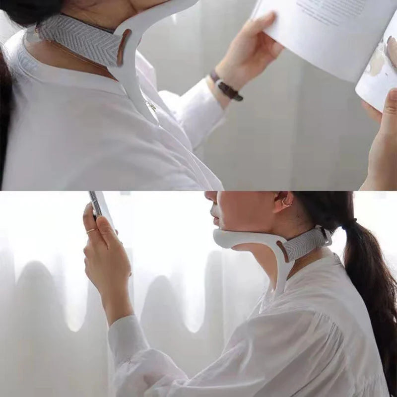 Adjustable Posture Correction Device Cervical Traction Device Cervical Spine Cervical Collar Support Can Prevent Neck Pain