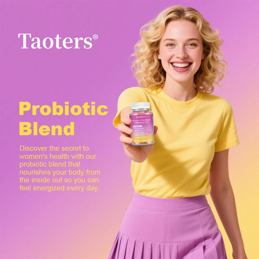 Women'S Probiotics for Women Gummies, Supports Women'S Health - Ph Balance, Healthy Odor, Supports Gut Immune Health-60 Gummies