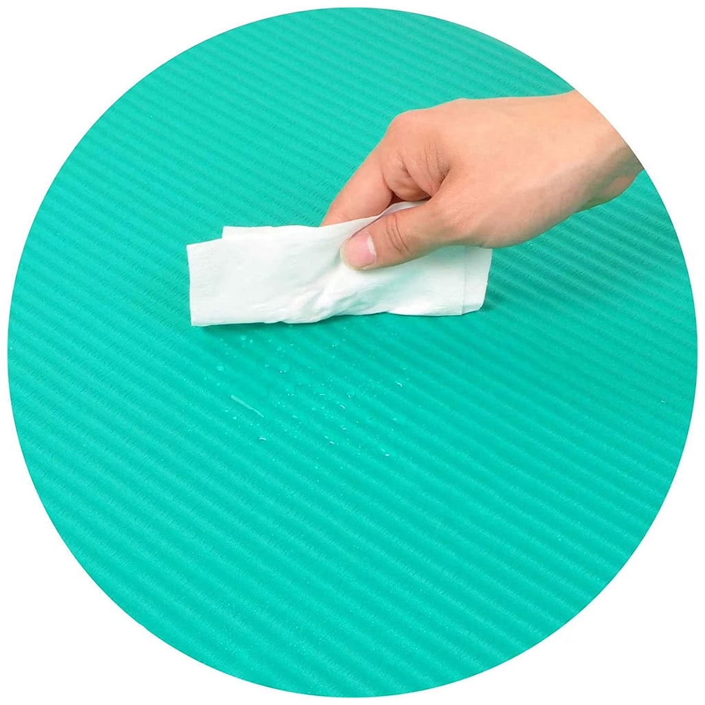 Gocloud 71X24 Inches Extra Thick Yoga Mat 1-Inch High-Density Foam, Green