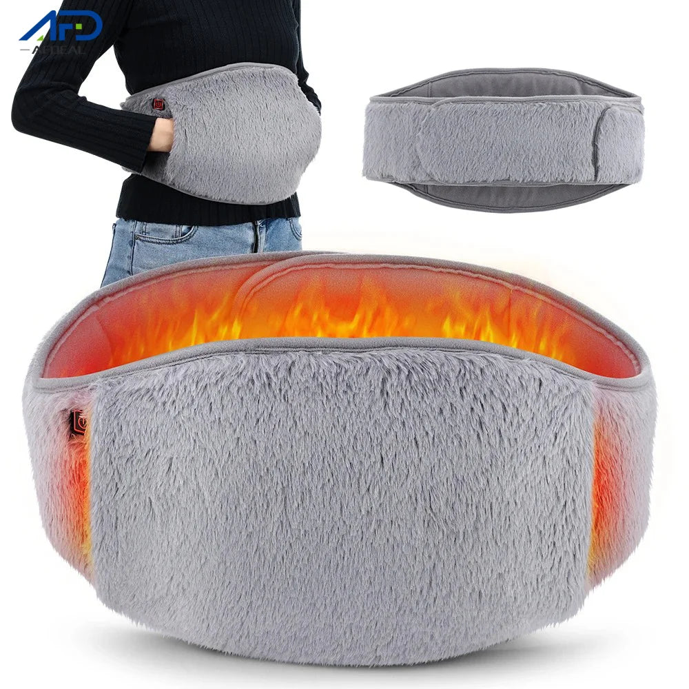 Electric Heating Pad Waist Belt Hand Warmer Winter Heater Cold-Proof Uterus Warming Pad USB Charging Abdominal Heating Belt
