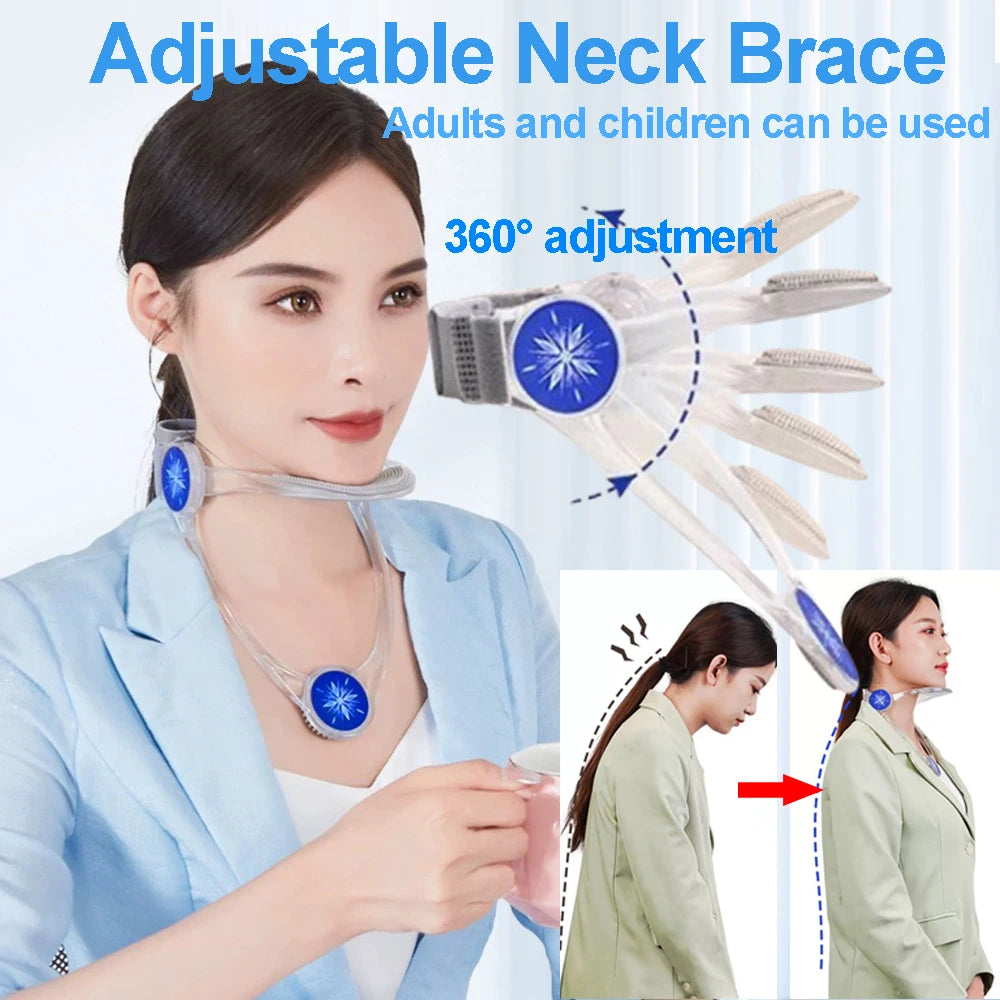 Neck Stretcher Cervical Traction Device Inflatable Cervical Vertebra Tractor Posture Corrector Cervical Collar Stretch Neck Care