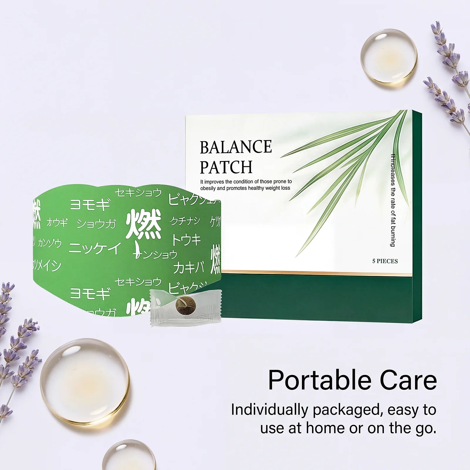 Mugwort Herbal Body Care Patch Breathable Skin Friendly Fit Adhesive Comfortable Fits the Body Contours Body Pads
