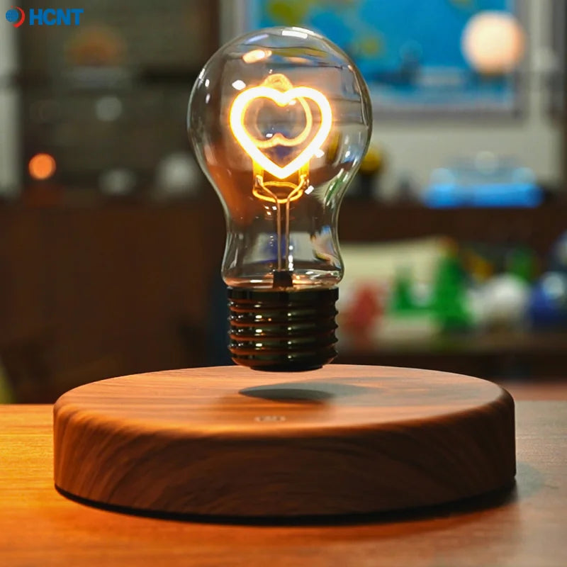 Magnetic Levitation Lamp Creativity Floating Glass LED Bulb Home Office Desk Decor Birthday Gift Table Novelty Night Light