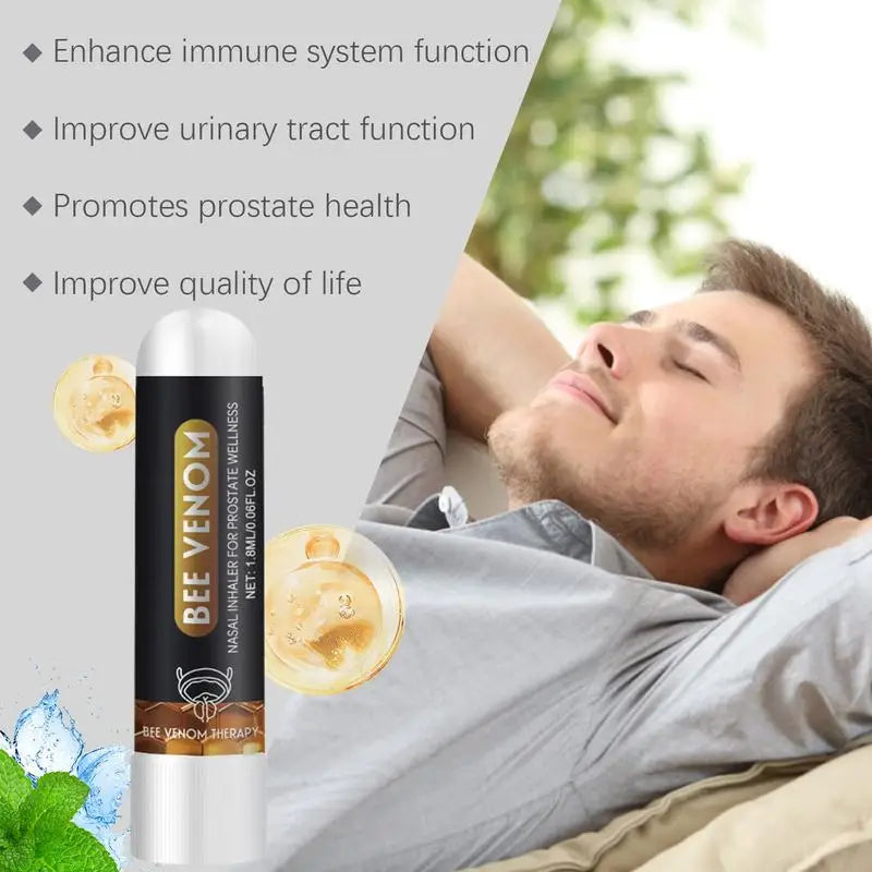 Nasal Spray for Men Inhaler Stick Nasal Stick Nose Inhaler Prostate Health Spray Prostate Wellness Nasal Inhaler Restores Energy