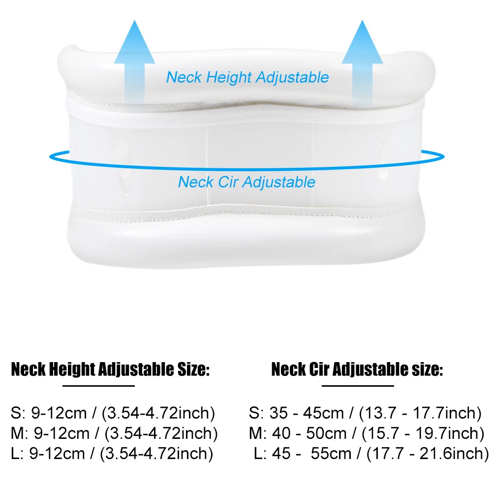 Tcare Soft Cervical Collar Adjustable Collar Neck Support Brace,Neck Support Soft Neck Collar Neck Brace for Neck Pain & Support