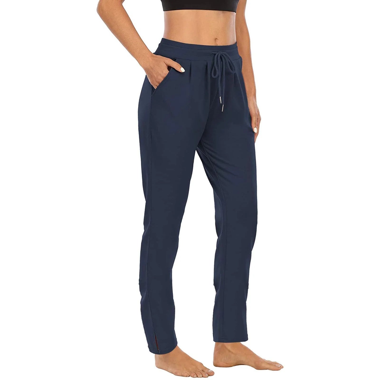Women'S Joggers Pants Lightweight Running Sweatpants with Pockets Womens Autumn Winter Yoga Sports Loose Casual Long Pants Trousers with Pocket
