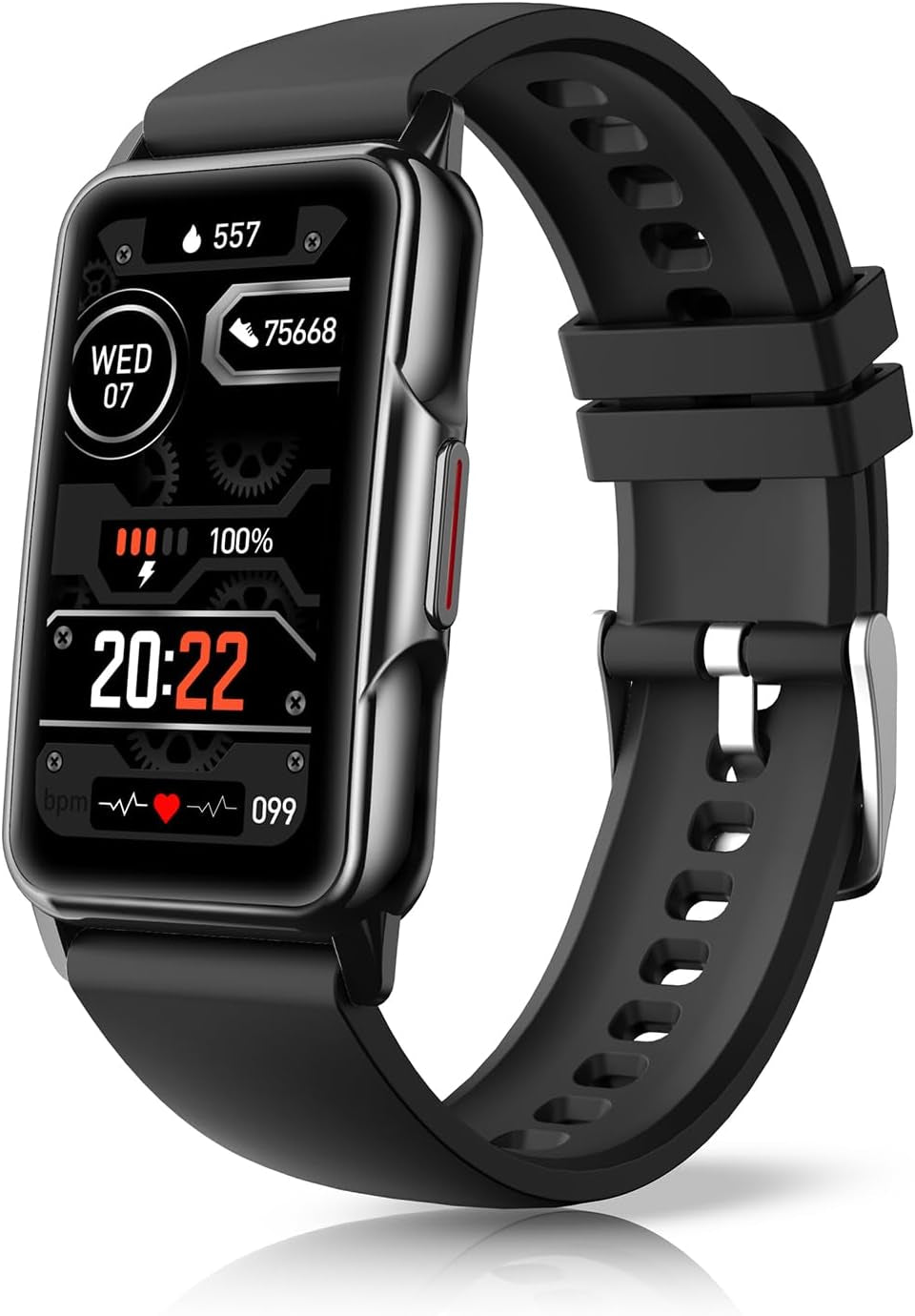 Fitness Tracker with Heart Rate Blood Oxygen Blood Pressure Sleep Monitor Step Calorie Counter Pedometer