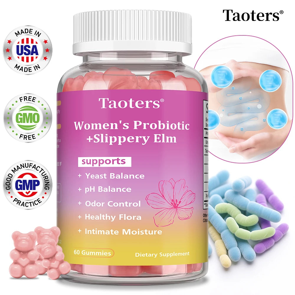 Women'S Probiotics for Women Gummies, Supports Women'S Health - Ph Balance, Healthy Odor, Supports Gut Immune Health-60 Gummies